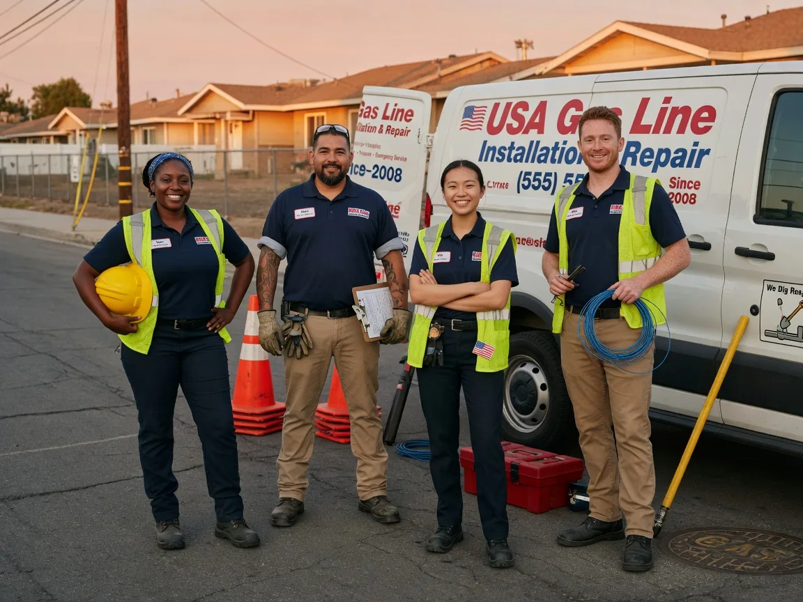 Gas Line Installation company in Mandan, ND